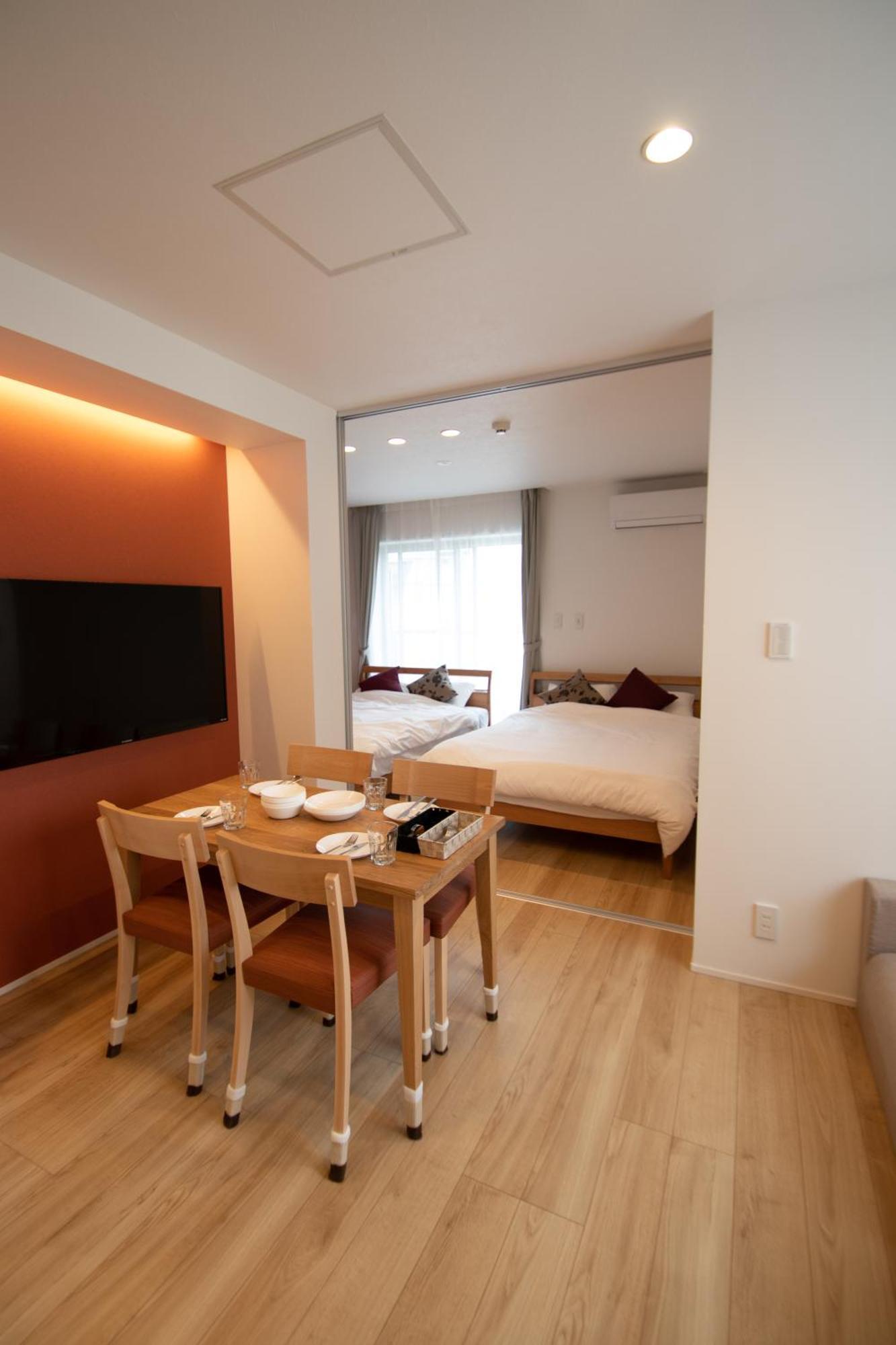 Apartment Hotel Tenjin Tumugu Fukuoka  Exterior foto
